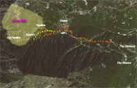 Cartina Itinerario Peonia